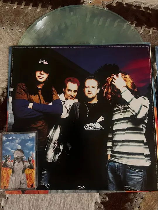 The Nixons album — collectible vinyl record sleeve