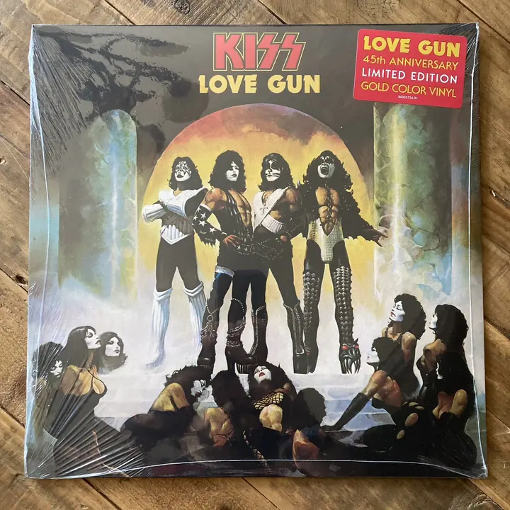 KISS Love Gun vinyl — from the JH Vinyl collection